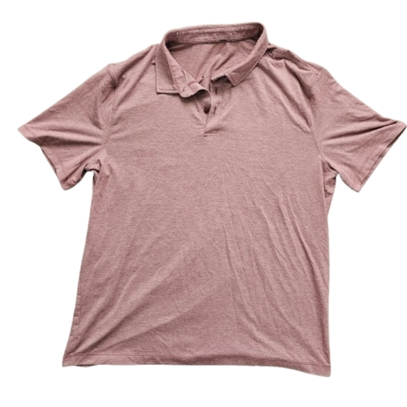 Lululemon Evolution PoloHeathered Smoky Red - Picture 4 of 7